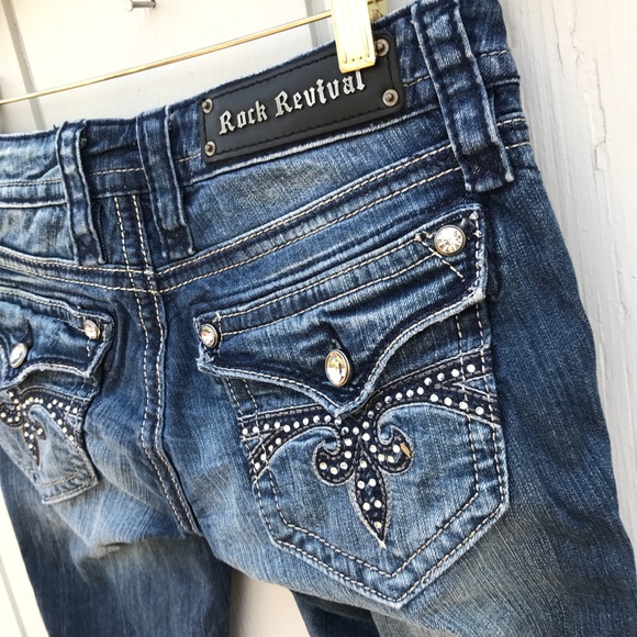 Rock Revival 🔥 Sora Skinny Distressed Jeans - Picture 10 of 14